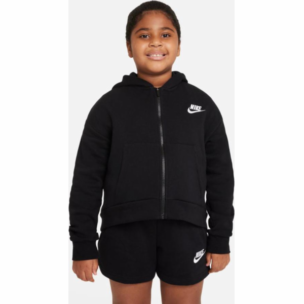 Nike Nike Sportswear Club Fleece Jr dívčí mikina DC7118 0...
