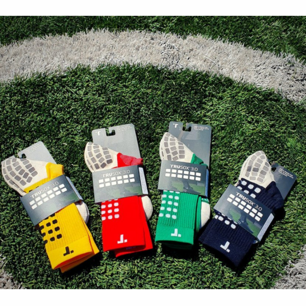 Ponožky Trusox Football 3.0 Thin S červené vel. 34.5 - 38