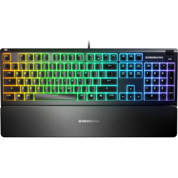 Tichá klávesnice SteelSeries Apex 3 Whisper (64795)