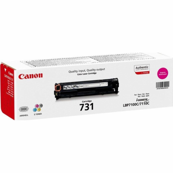Originální purpurový toner Canon CRG-731 (6270B002)