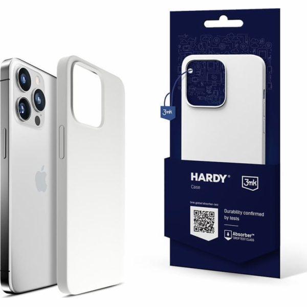 3MK Hardy silikonové pouzdro MagCase stříbrno-bílé Apple ...