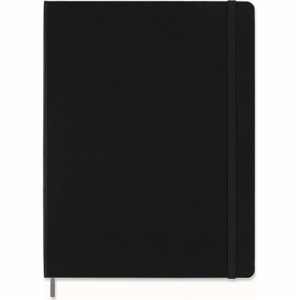 Moleskine Notes Classic XL 19x25cm linka černá