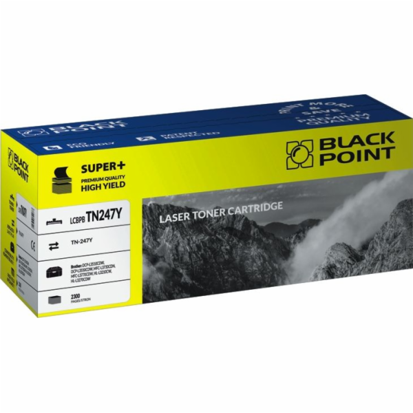 Výměna žlutého toneru Black Point TN-247 (BLBTN247YBW)