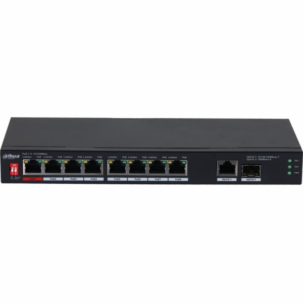 Přepínač Dahua Technology PFS3110-8ET1GT1GF-96S