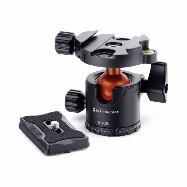 Kf Hlava K&f Kulová hlava 10kg 1/4 3/8 Arca Swiss Bh-28l ...