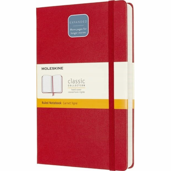 Moleskine Notes MOLESKINE Classic L (13x21 cm), linkované...