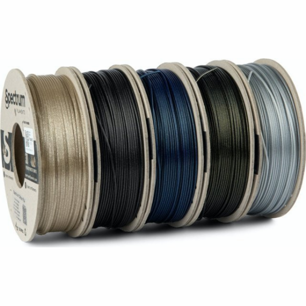 Spectrum PLA Glitter Multi Pack – 1,75 mm – 5 X 0,25 KG