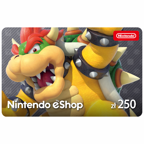 Nintendo Nintendo eShop dobíjecí kód 250 PLN