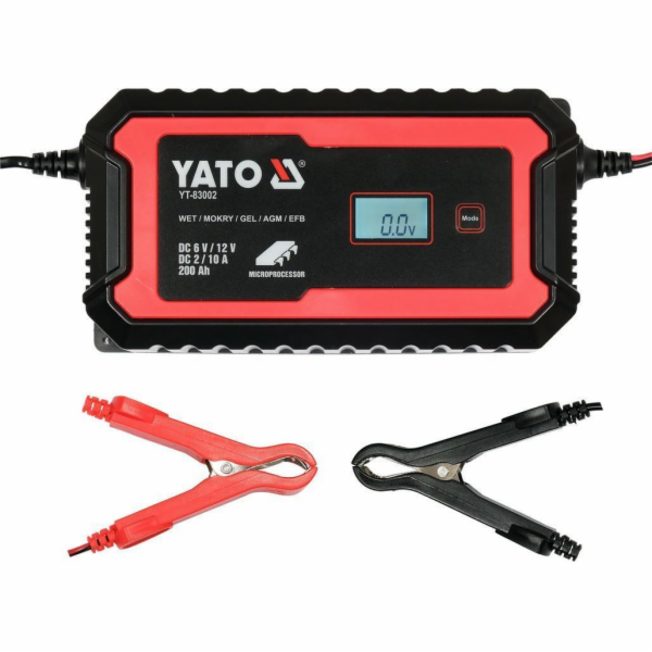 Yato elektronický usměrňovač 6V/2A, 12V/10A YT-83002