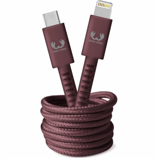 Fresh n Rebel USB-C – Lightning kabel 2 m hnědý (00214994...