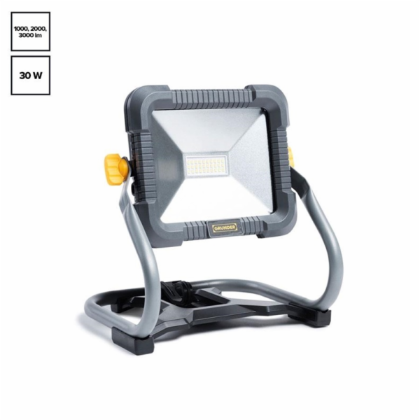 Nabíjecí LED lampa GRUNDER L3020Li, 18V