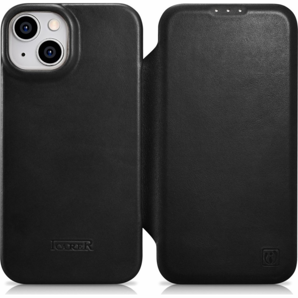 iCarer iCarer CE Oil Wax Premium Leather Folio Case iPhon...