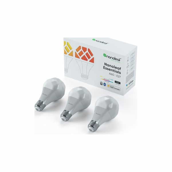 Chytré žárovky Nanoleaf Nanoleaf Essentials – sada 3 žáro...
