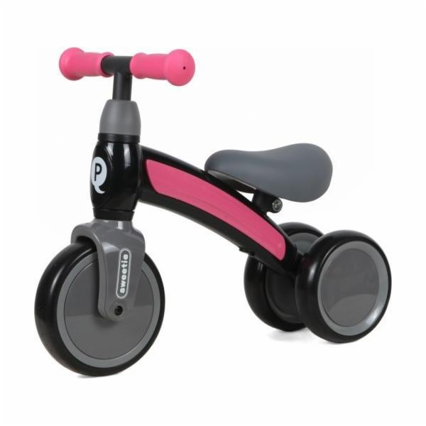 Milly Mally Balanční kolo tříkolové Qplay Sweetie Pink #B1
