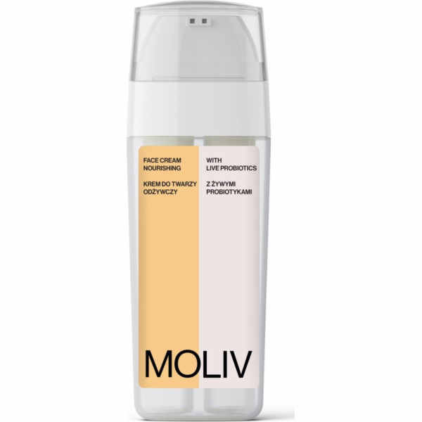 MOLIV Výživný krém na obličej s živými probiotiky 30ml