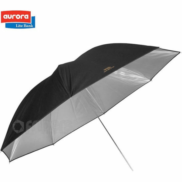 Aurora Aurora deštník 105cm stříbrný