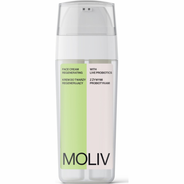 MOLIV Regenerační krém na obličej s živými probiotiky 30ml