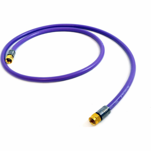 Anténní kabel Melodika (F) 2,5m fialový