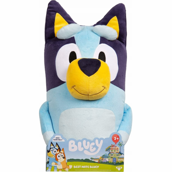 Moose Toys bluey best mate bluey maskot plyšový 45cm jumbo