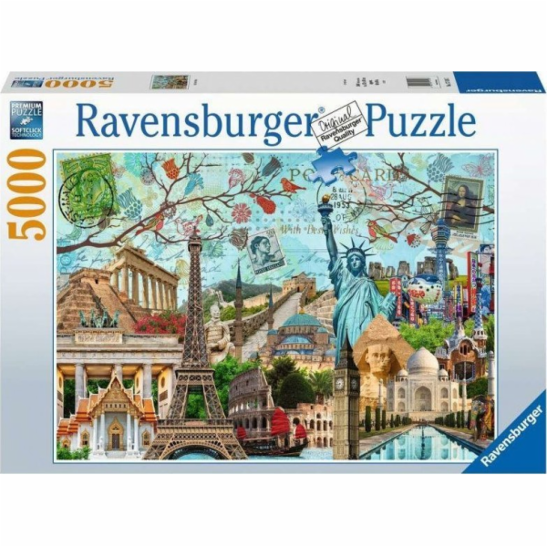 Puzzle Ravensburger 5000 dílků Velké město