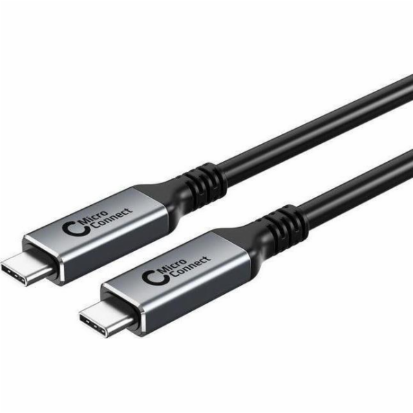Kabel USB MicroConnect USB-C – USB-C 5 m černý (USB3.2CC5)