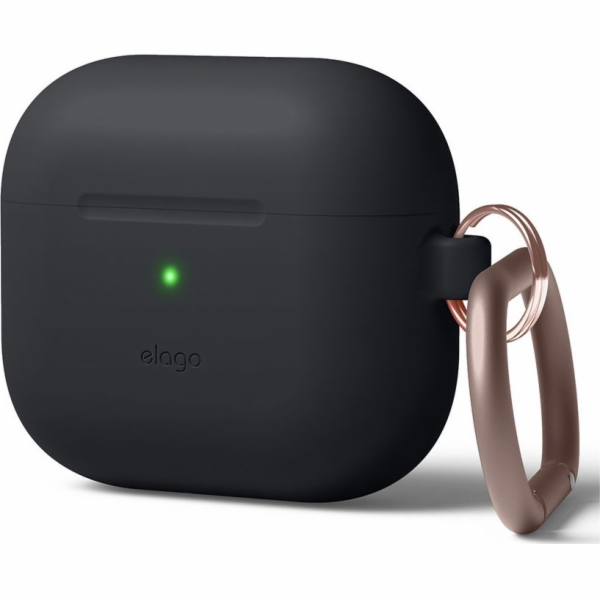 Elago Hang silikonové ochranné pouzdro pro AirPods 3 černé