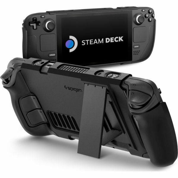 Spigen Spigen Thin Fit s Kick Stand, černý - Steam Deck