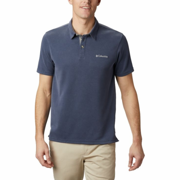 Columbia Columbia Nelson Point Polo 1772721464 tmavě modrá L