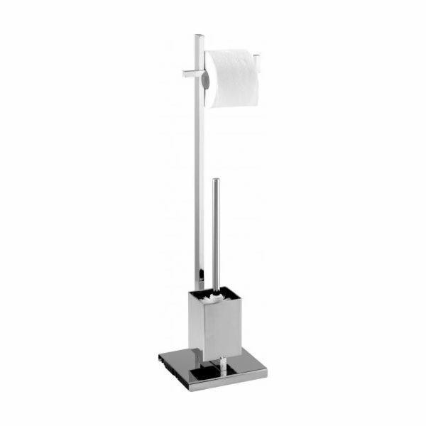 Wenko Quadro WC sedátko set 72,5 x 23,5 cm sklo/ocel chro...