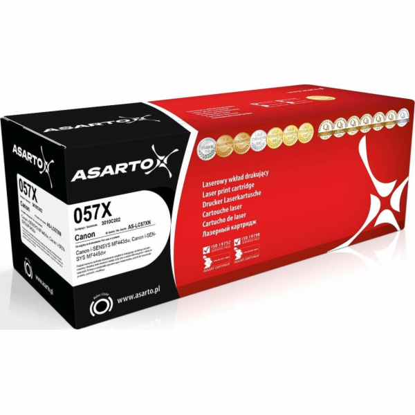 Náhradní černý toner Asarto CRG-057 (AS-LC57XN)
