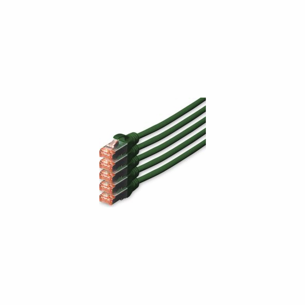 Digitus Patchcord CAT5e, S-FTP, 10m, 5 ks (DK-1644-100-G-5)