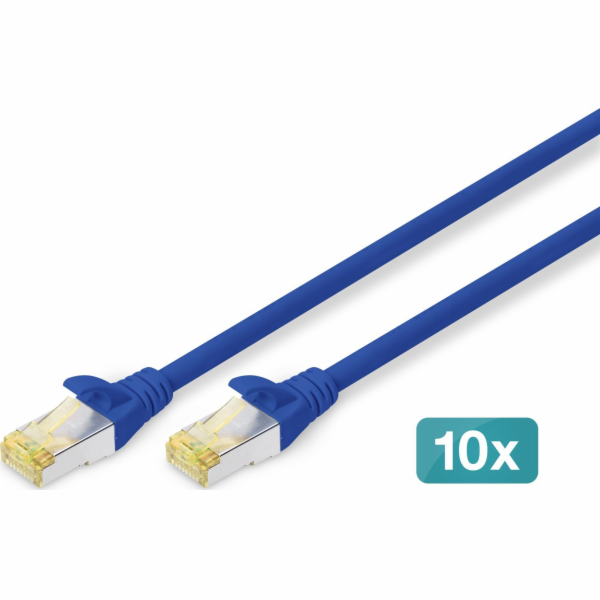 Digitus CAT 6A S/FTP PATCH CORD10P AWG CAT 6A S/FTP PATCH...