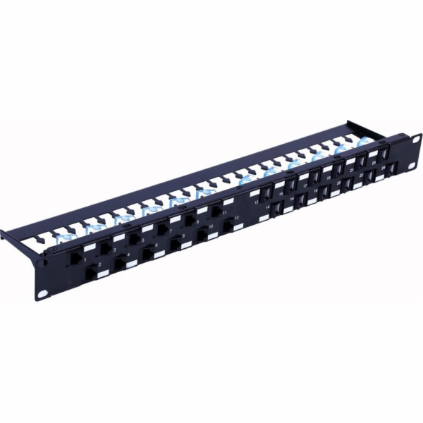 Patch panel Techly Techly 367836 24x Keystone RJ45 Cat6a ...