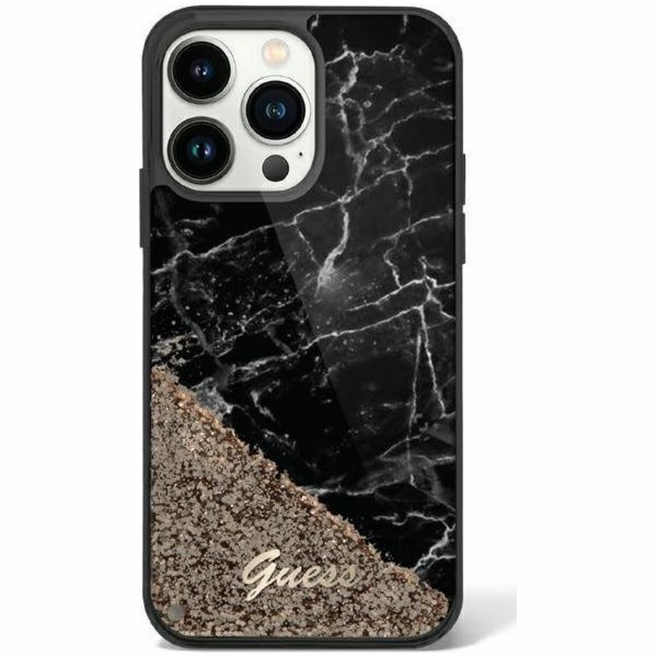 Pouzdro Guess Guess GUHCP14SLCSGSGK Apple iPhone 14 černo...
