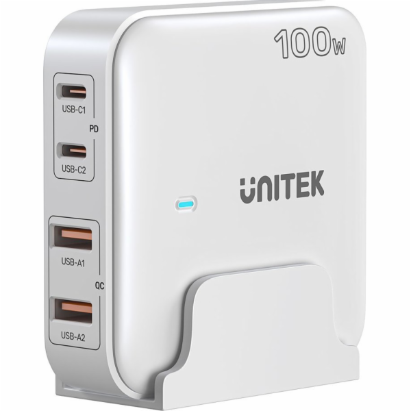 Unitek P1229A Nabíječka 2x USB-A 2x USB-C 5A (P1229AWH01-EU)