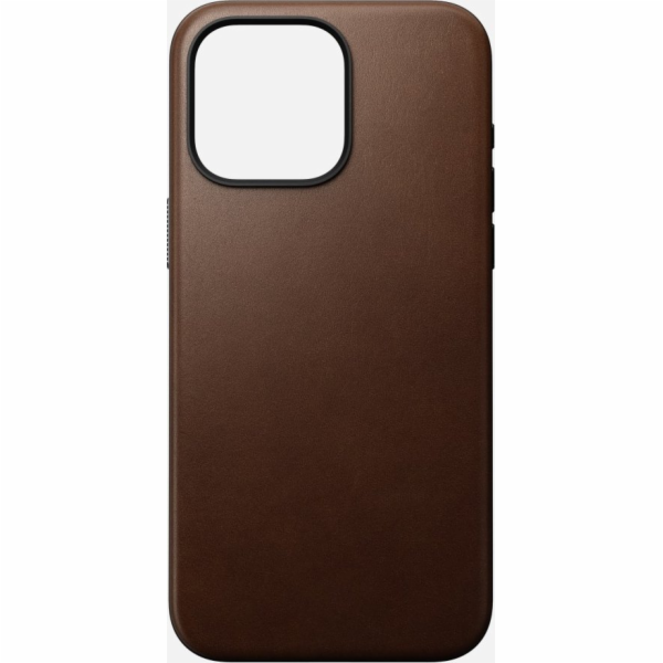 Moderní kožené pouzdro Nomad Nomad, hnědé - iPhone 15 Pro...