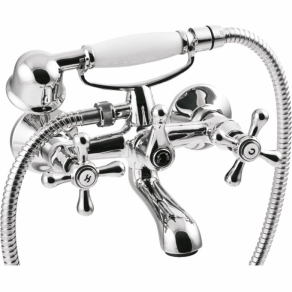 Invena Roma nástěnná chromová vanová baterie (BW-21-00S-L)