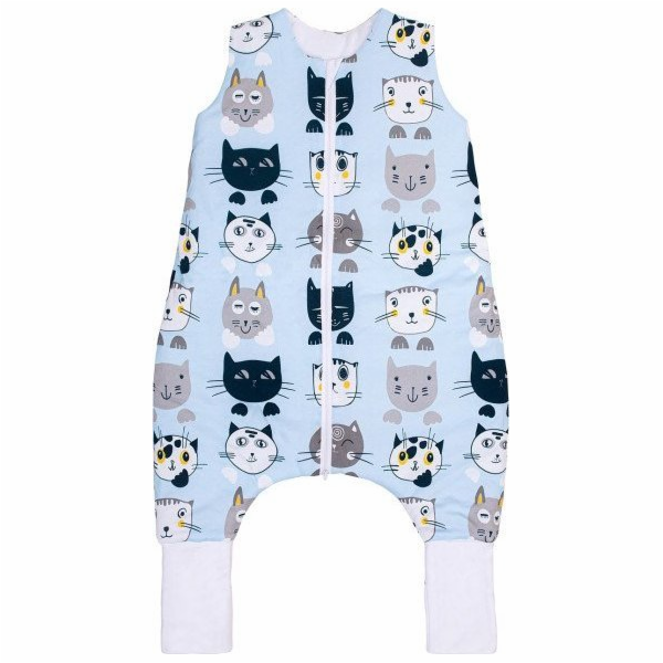 PULP BAMBOO Dětský spací pytel s ponožkami 2 TOG - Blue C...