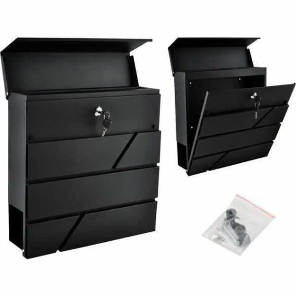 Malatec Mailbox S6238 - antracitová univerzální