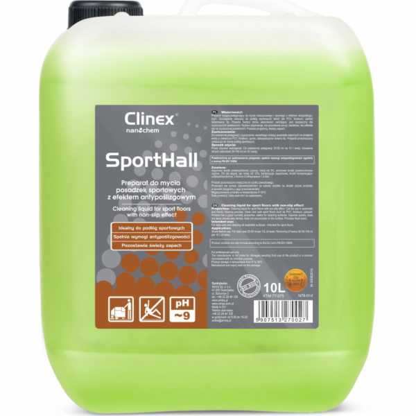 Clinex Tekutina na mytí PVC linoleových parket ve sportov...
