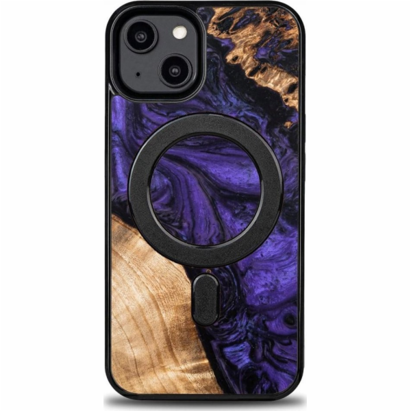 Pouzdro BeWood iPhone 15 Plus MagSafe ze dřeva a pryskyři...