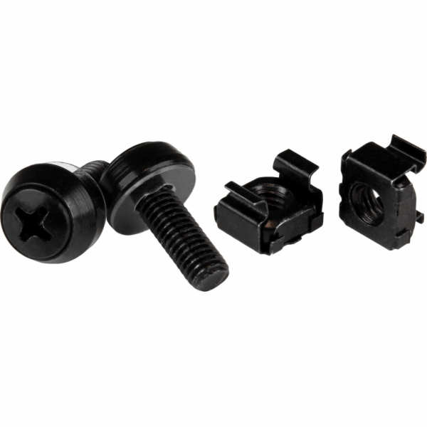 Sada šroubů StarTech M6 x 12 mm + klecové matice 100 ks (...