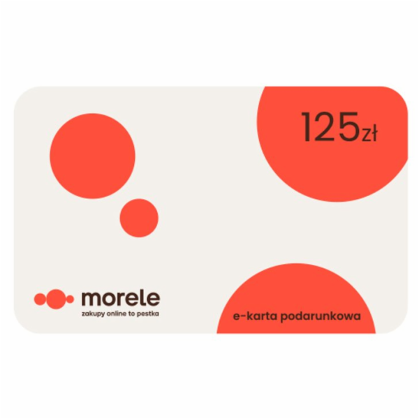 Elektronická dárková karta 125 PLN