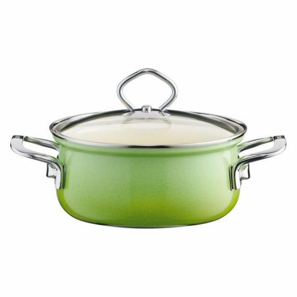 Riess Riess nízký hrnec s poklicí 16cm Smaragd