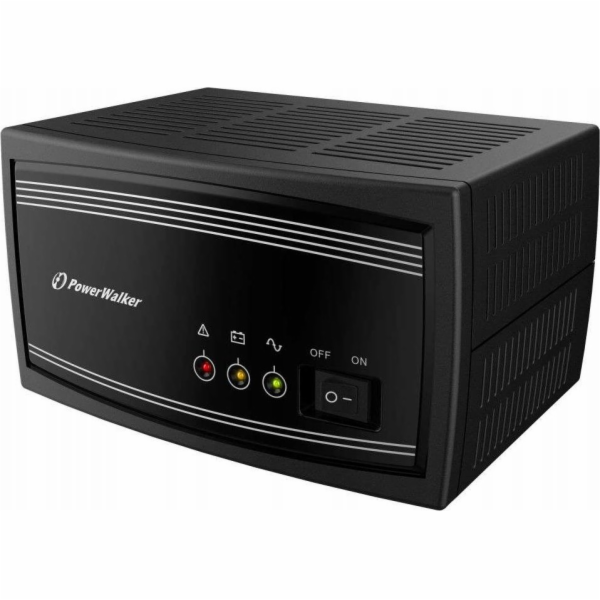 PowerWalker Invertor PowerWalker 650VA Nabíječka 15A, čis...