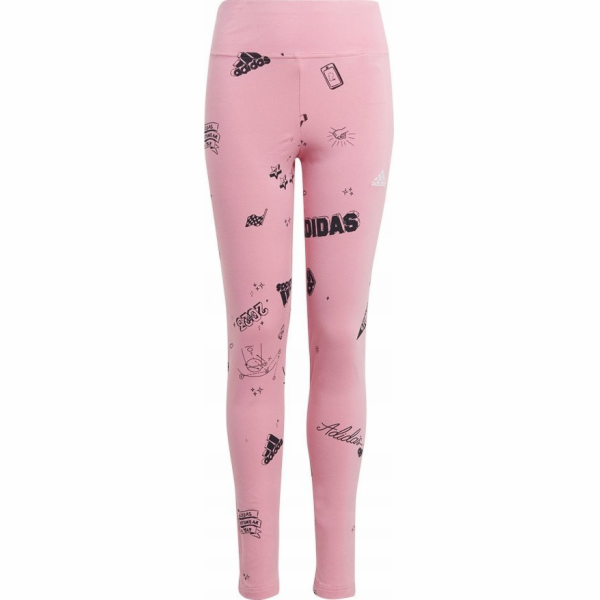 Legíny Adidas adidas JG Bluv Q3 Tight girls Jr IA1568