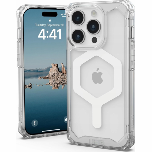 UAG UAG Plyo MagSafe Case pro iPhone 15 Pro – Clear White