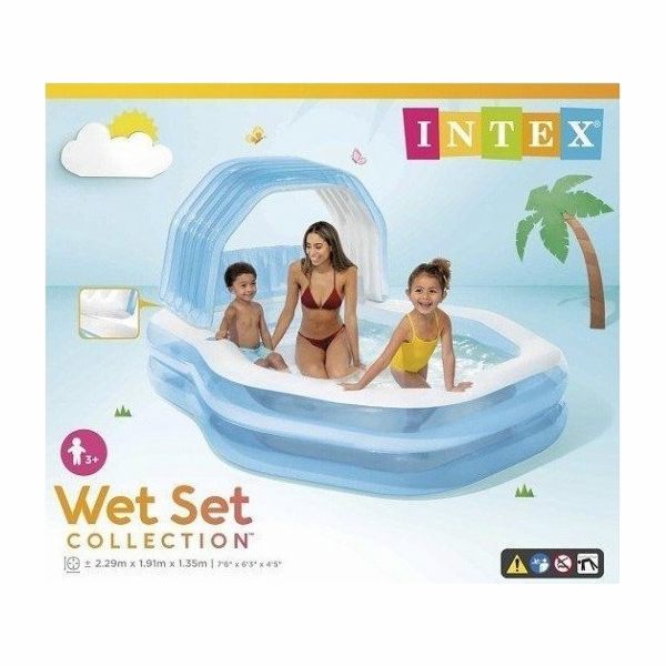 Intex Nafukovací rodinný bazén 229x191x135cm PLAVÁNÍ CENT...