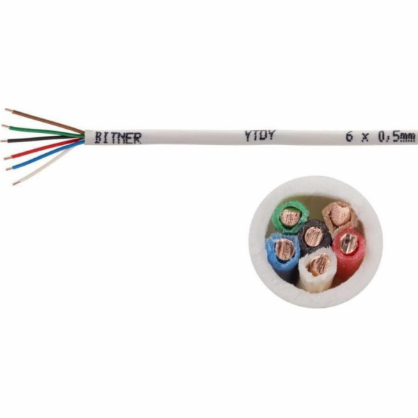 BITNER ALARM INTERCOM KABEL YTDY 6X0,5 - 100M