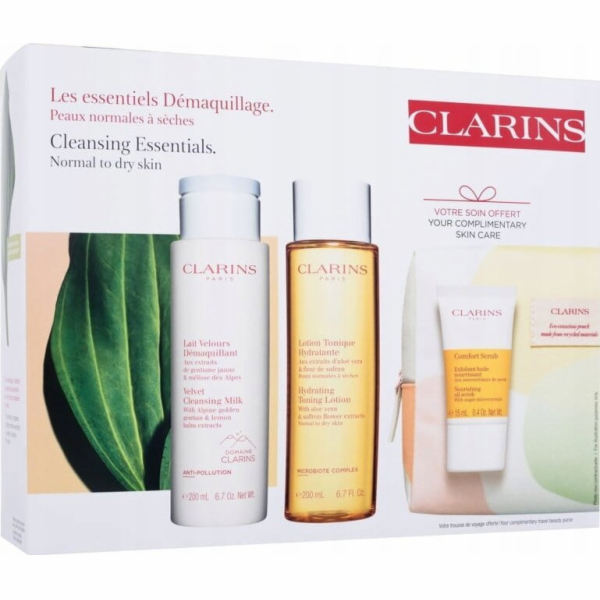 Clarins CLARINS SET (SAMETOVÉ ČISTÍCÍ MLÉKO 200ML + HYDRA...